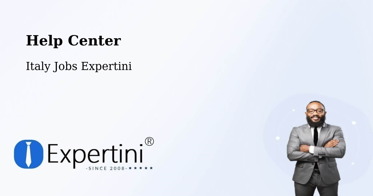 Help Center – Brugnera - Italy Jobs Expertini